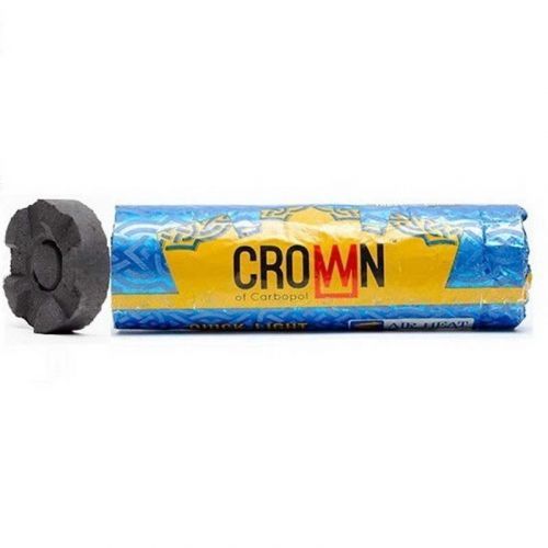 Уголь для кальяна Crown 40 мм  (10 шт)